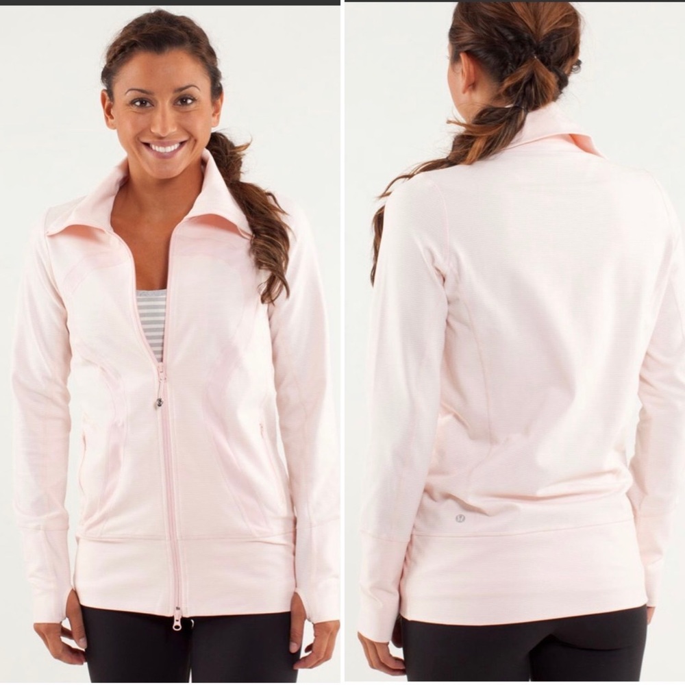 Lululemon In Stride Jacket Pretty Pink